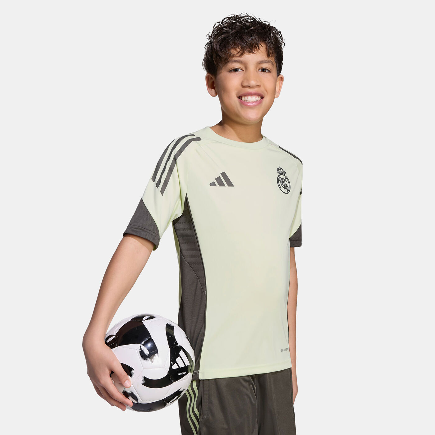 Kids' Real Madrid Tiro 25 Competition Training Football Top