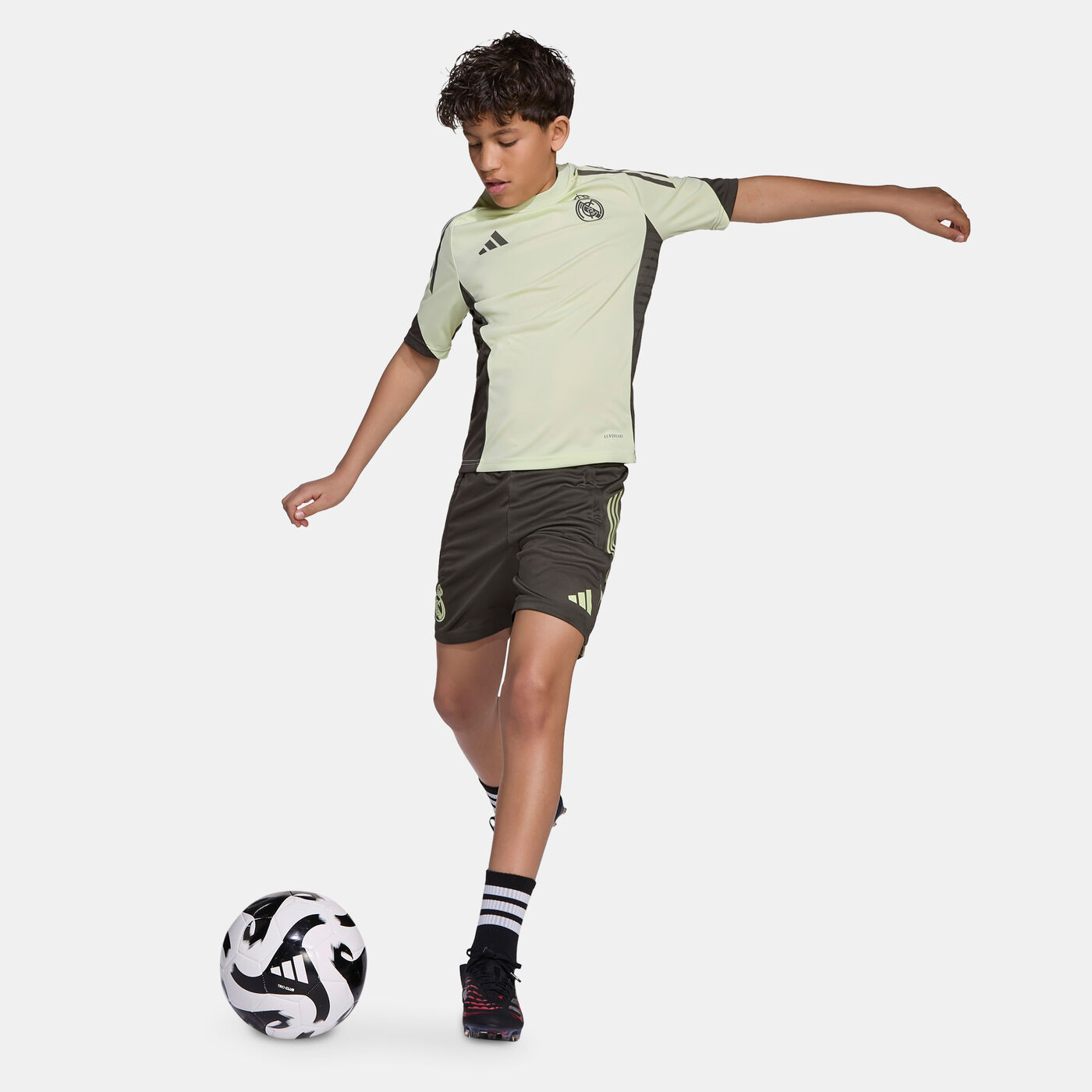 Kids' Real Madrid Tiro 25 Competition Training Football Top