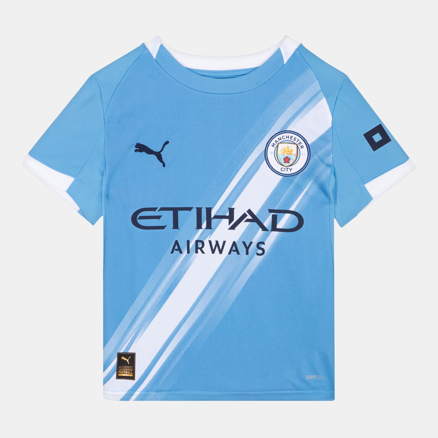 Kids' Manchester City 25/26 Home Replica Football Jersey