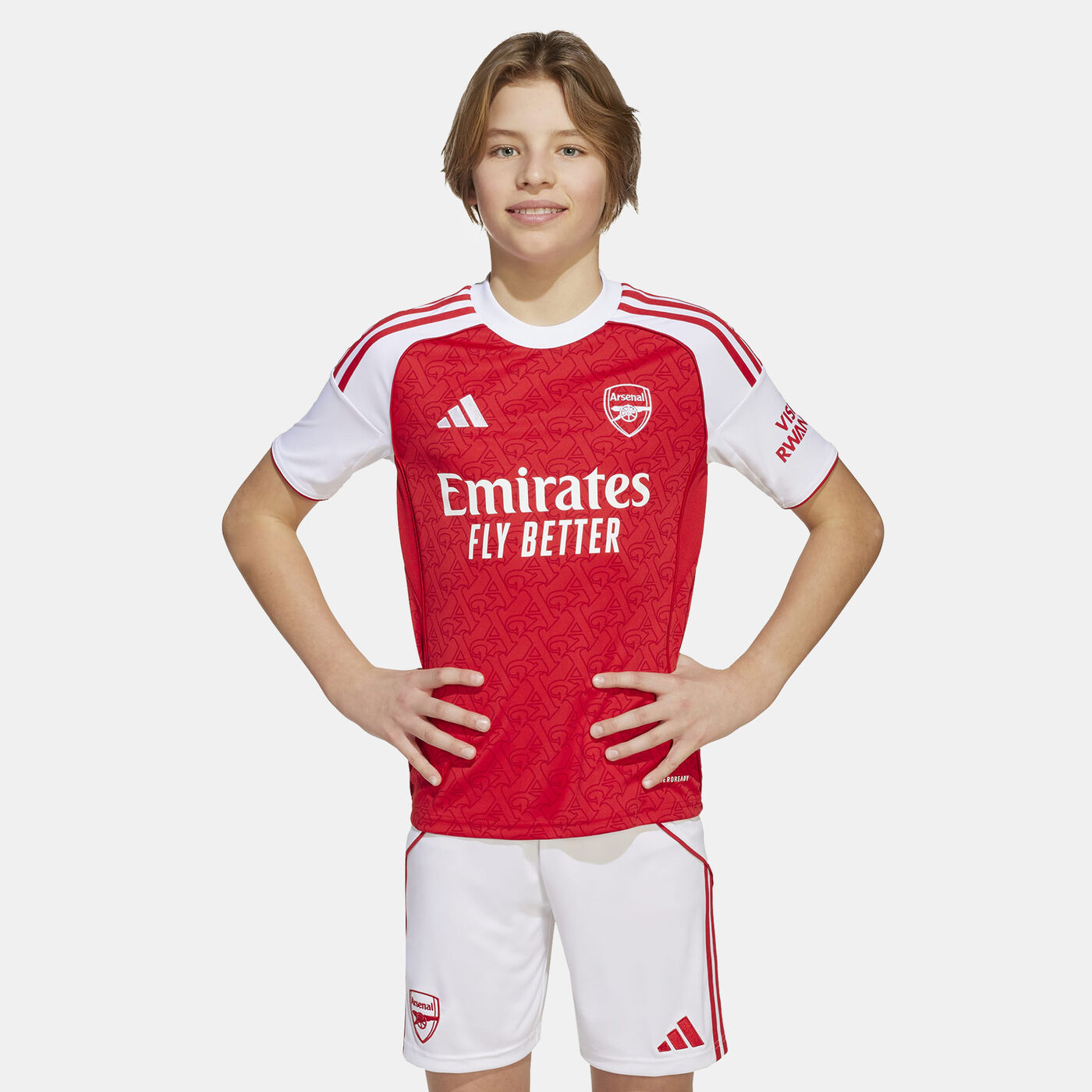 Kids' Arsenal 25/26 Home Replica Football Jersey