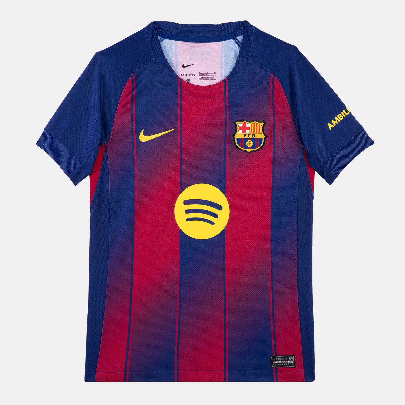 Kids' FC Barcelona 25/26 Home Replica Football Jersey
