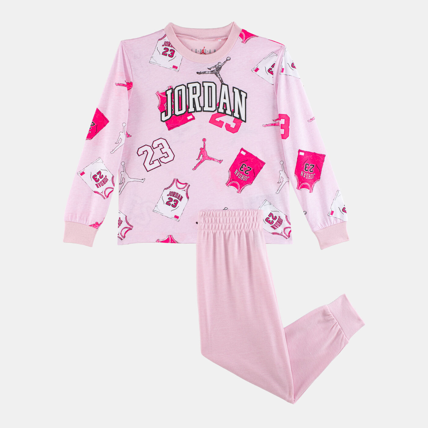 Kids' 23 Jersey Sweatshirt and Sweatpants Set