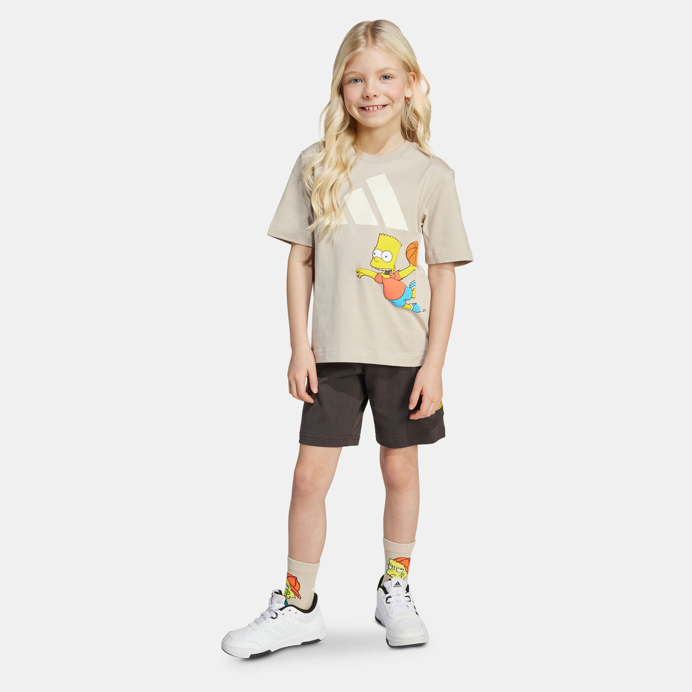 Kids' The Simpsons T-Shirt And Shorts Set