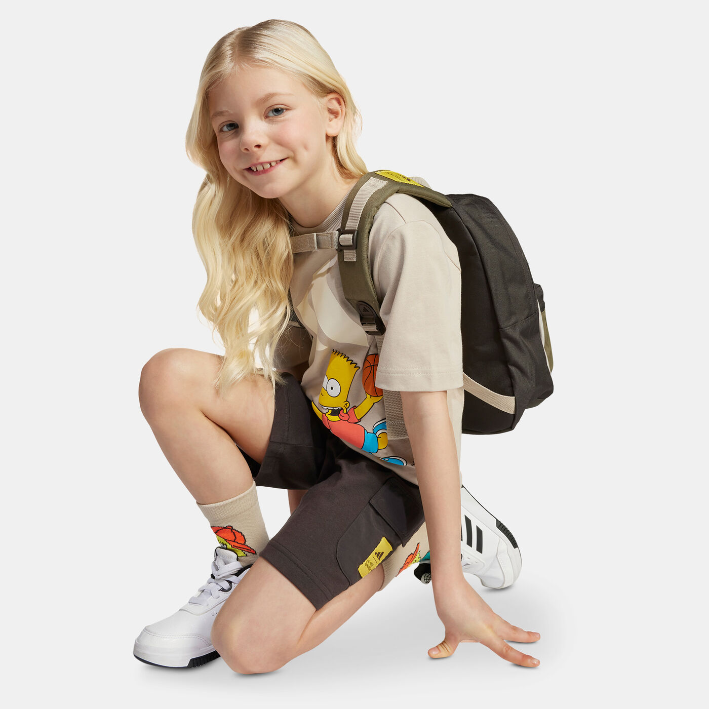 Kids' The Simpsons T-Shirt And Shorts Set