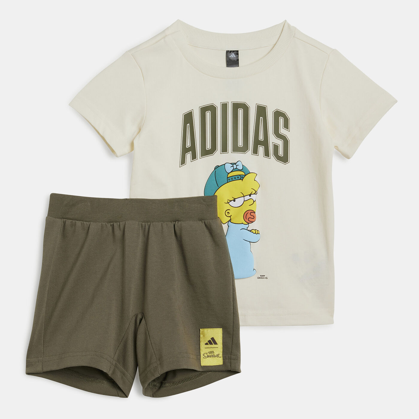 Kids' The Simpsons T-Shirt And Shorts Set