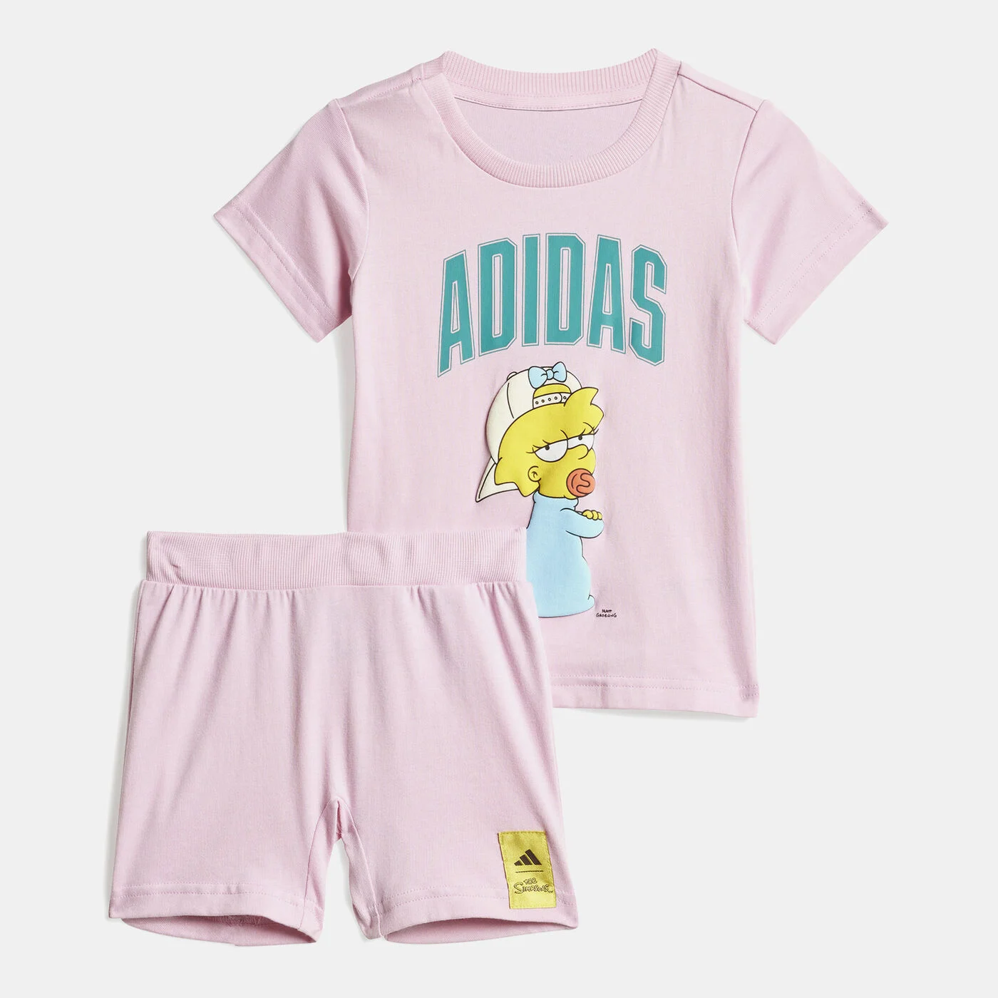 Kids' The Simpsons T-Shirt And Shorts Set