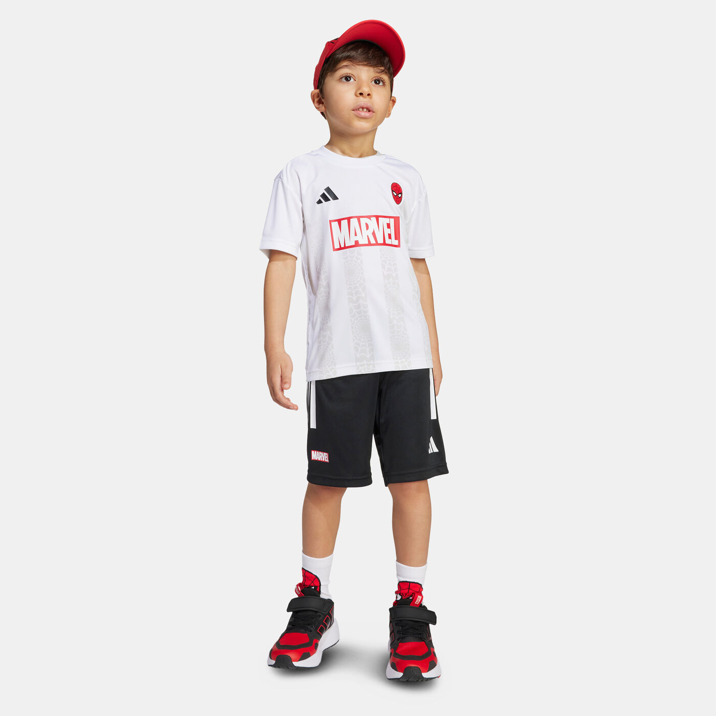 Kids' Marvel Spiderman T-Shirt And Shorts Set