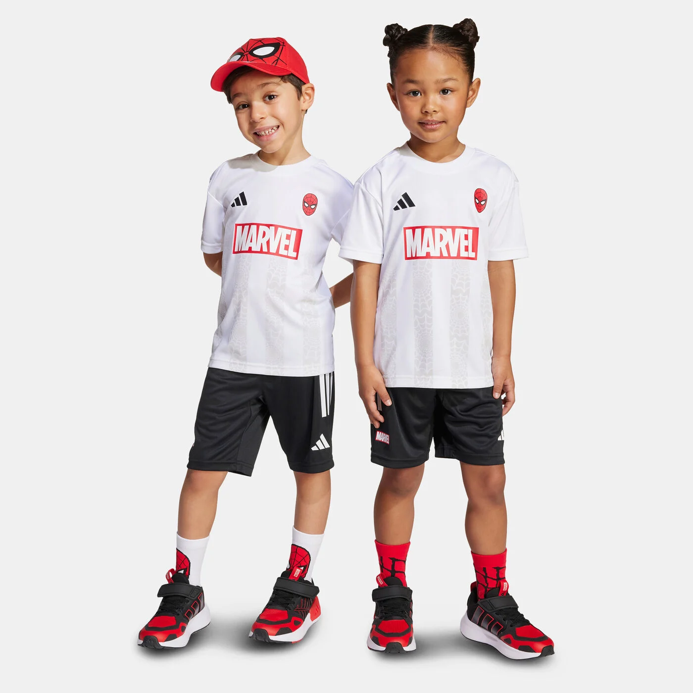 Kids' Marvel Spiderman T-Shirt And Shorts Set
