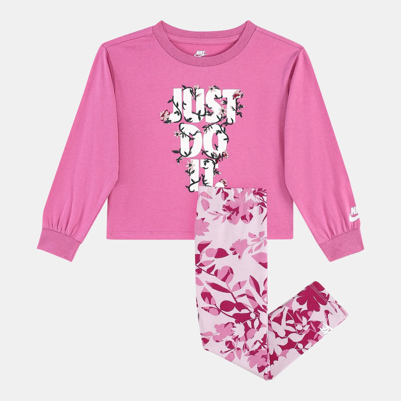 Kids' Printed Club Sweatshirt and Leggings Set