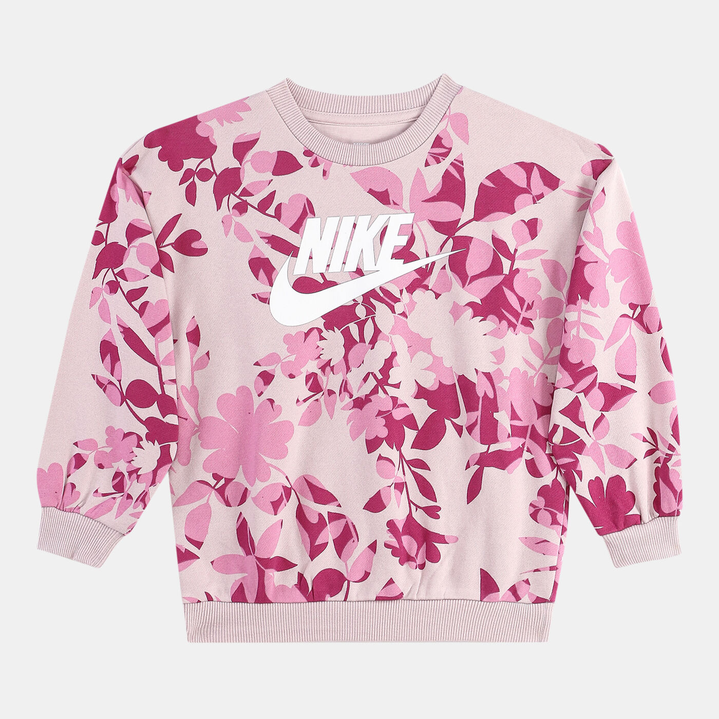 Kids' Floral Camo Sweatshirt and Leggings Set