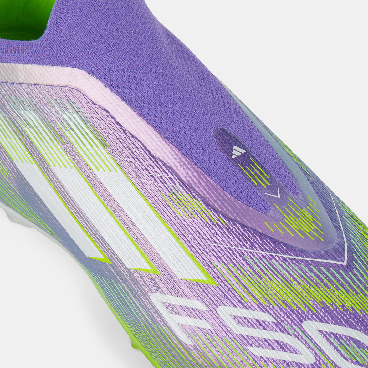 Kids' F50 Elite Laceless Firm Ground Football Shoes 