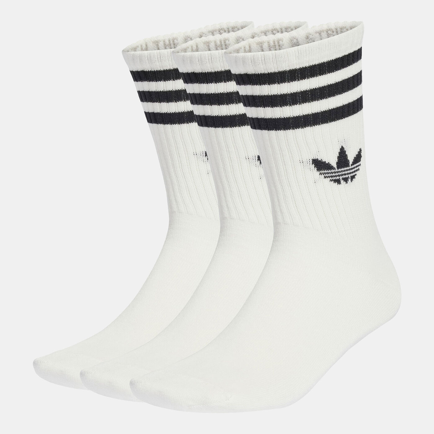 Men's 3-Stripes Crew Socks (3 Pairs)