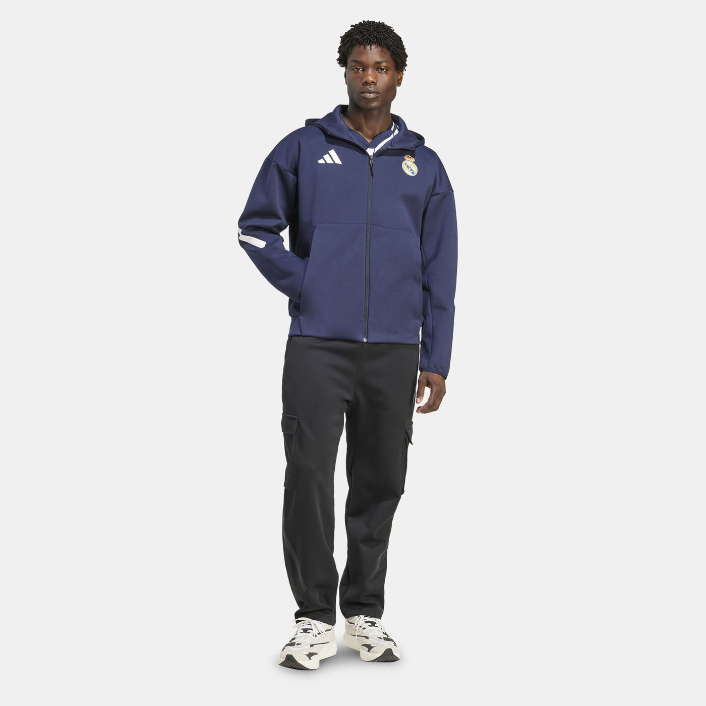 Men's Real Madrid Z.N.E. Anthem Football Hoodie