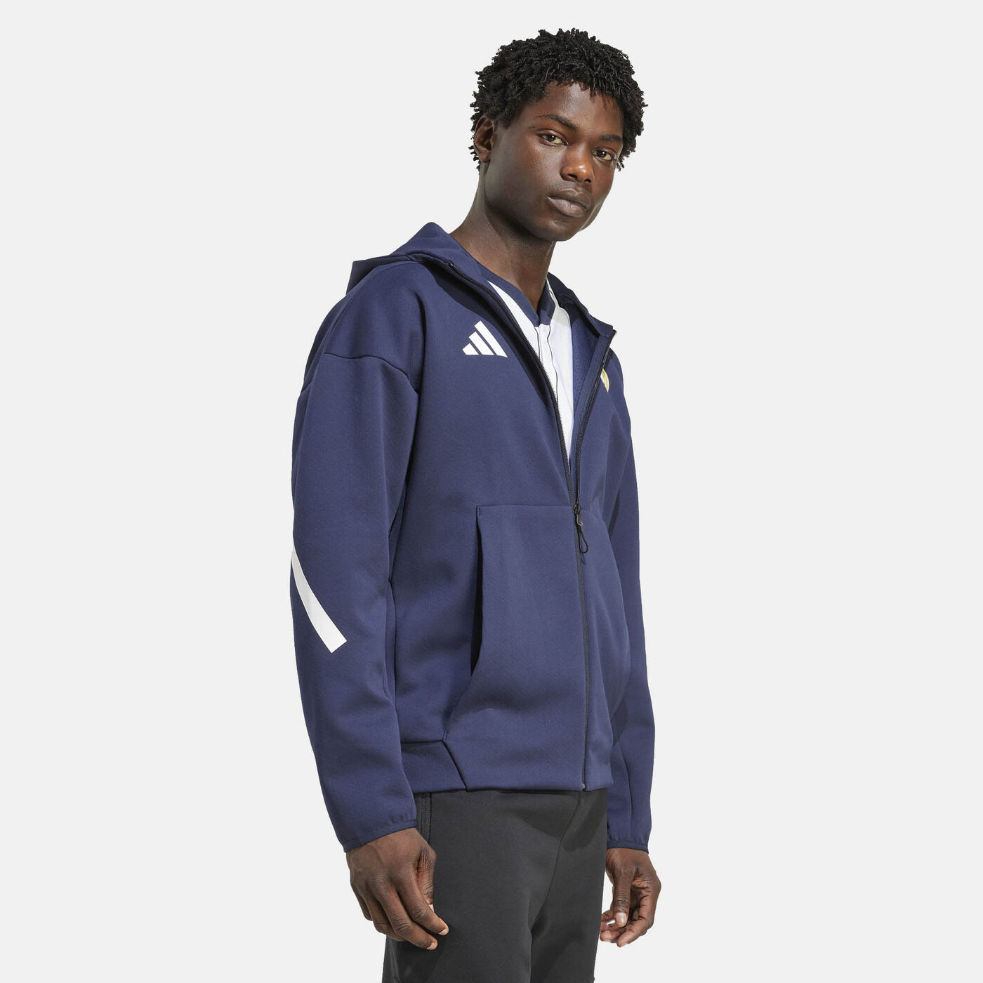 Men's Real Madrid Z.N.E. Anthem Football Hoodie