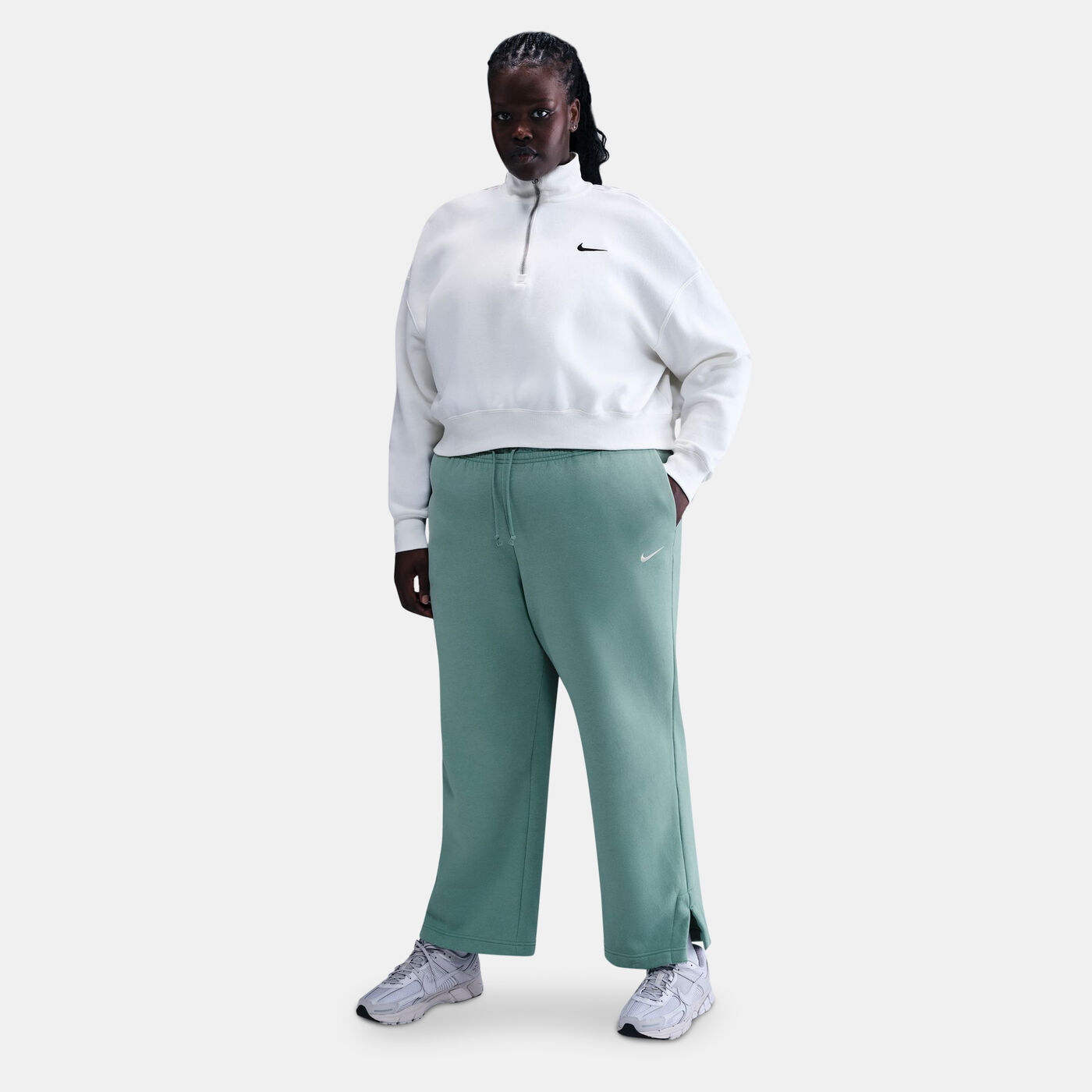 Women's Sportswear Phoenix Fleece Wide-Leg Sweatpants