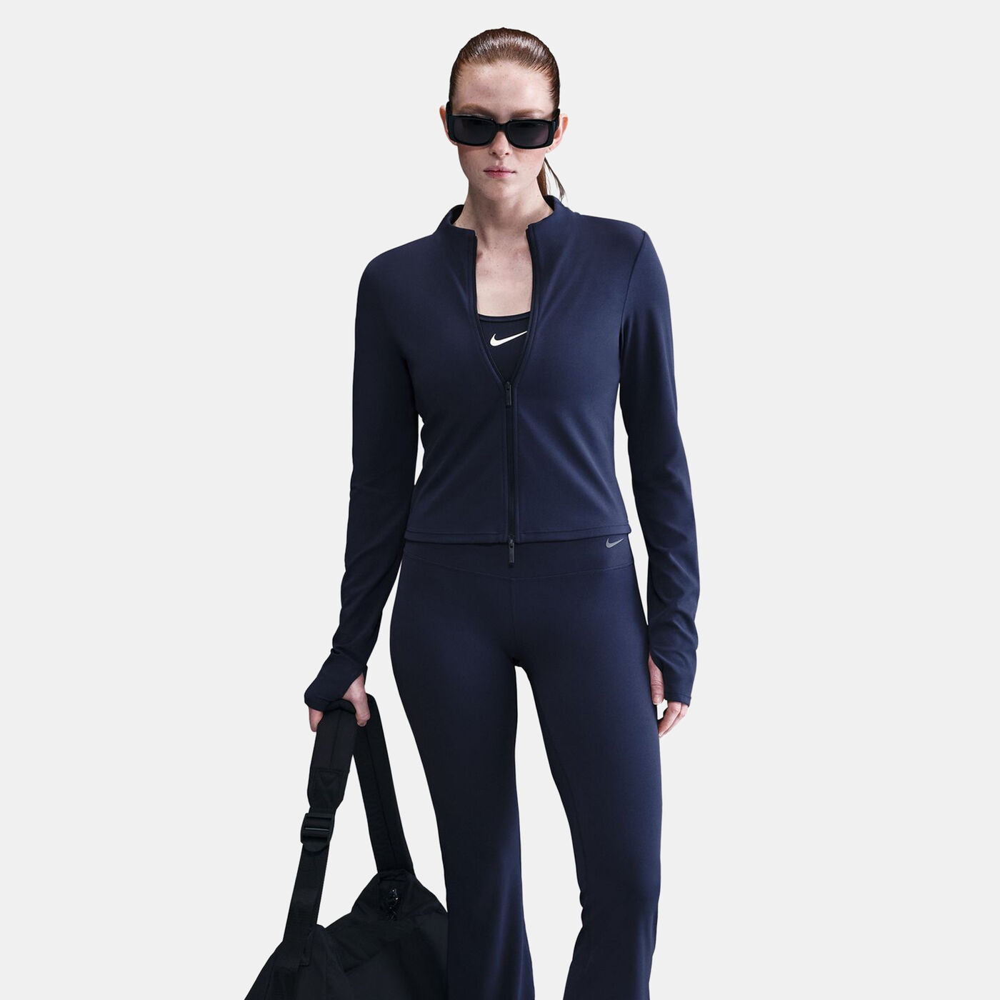 Women's Zenvy Dri-FIT Full-Zip Yoga Top