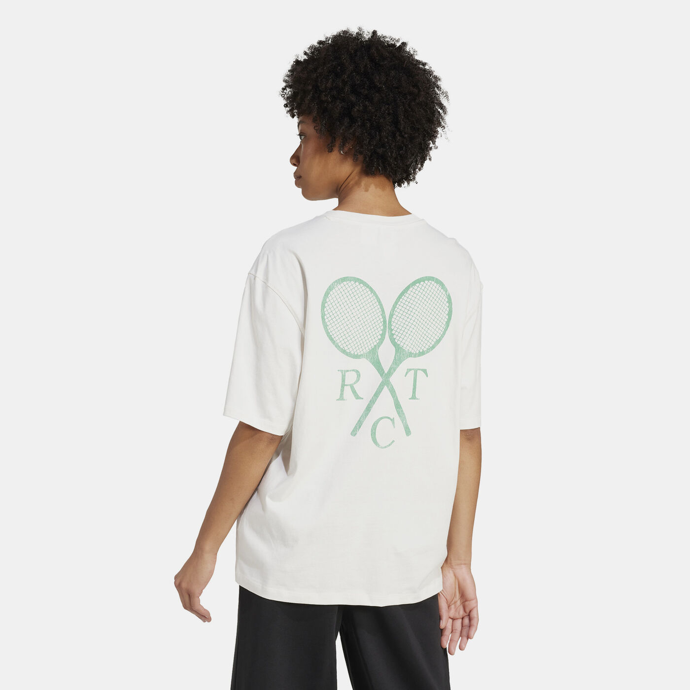 Women's Retro Tennis Boyfriend T-Shirt