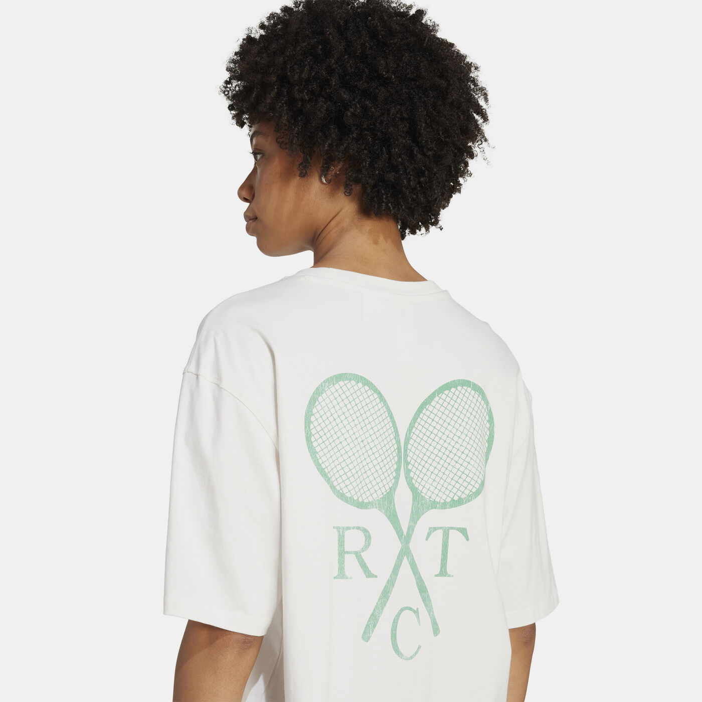 Women's Retro Tennis Boyfriend T-Shirt