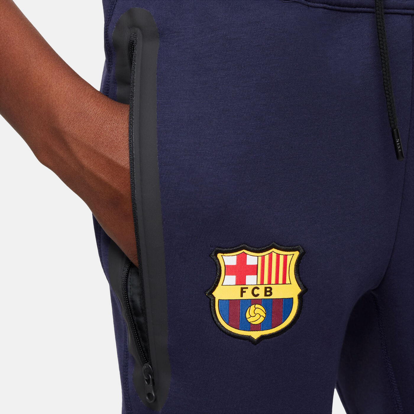 Kids' FC Barcelona Tech Fleece Sweatpants