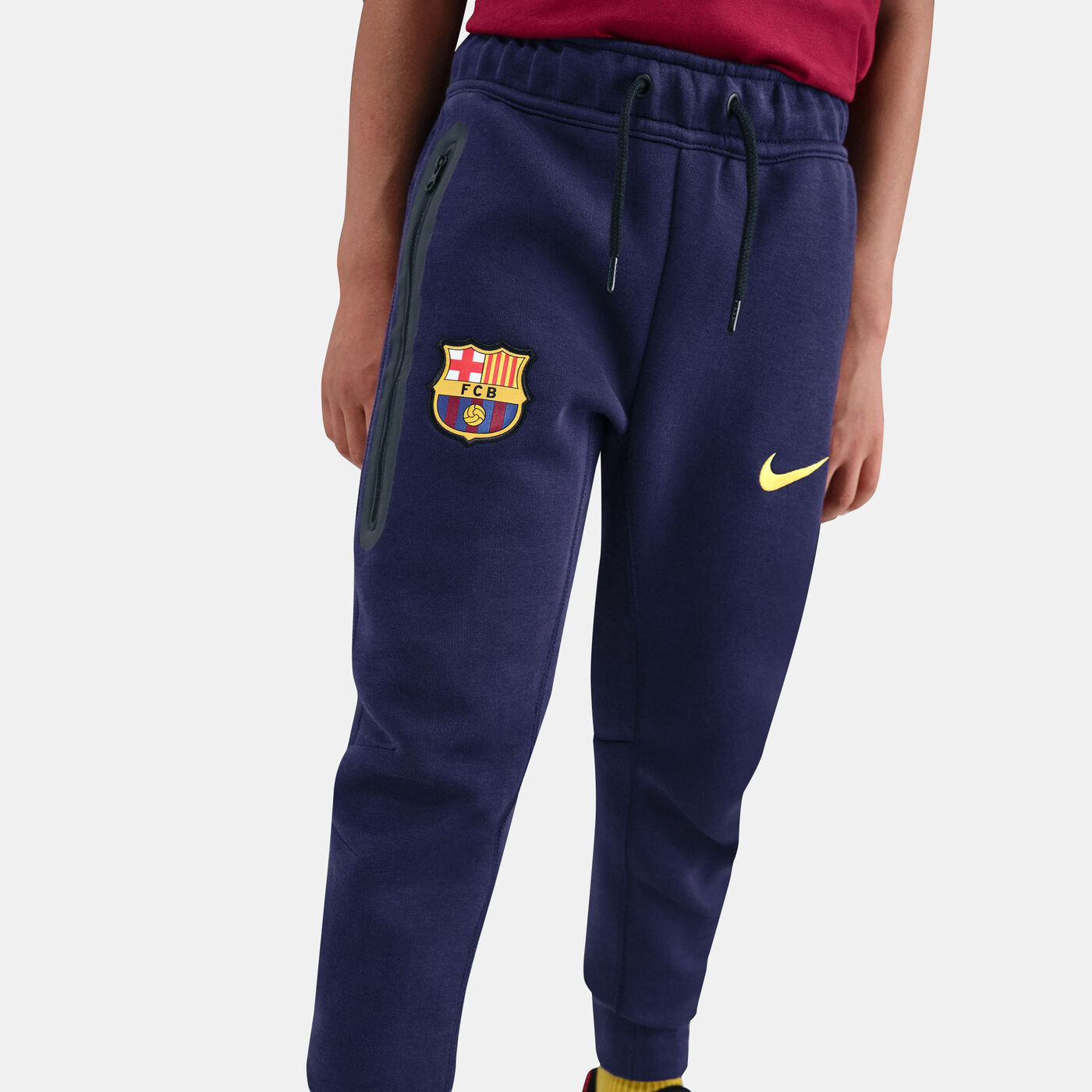 Kids' FC Barcelona Tech Fleece Sweatpants