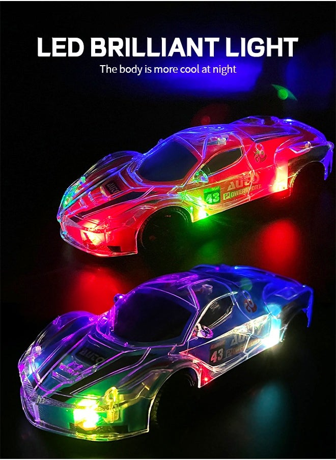 Remote Control Car,Electric RC Drift Car Toy, Racing Cars Electric Vehicle,Kids Outdoor Rc Car Toys Fast Racing Buggy Toy with Cool Led Lights and Rechargeable Battery