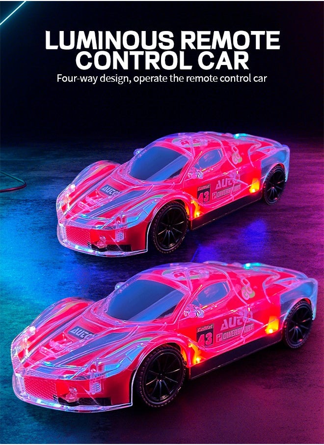 Remote Control Car,Electric RC Drift Car Toy, Racing Cars Electric Vehicle,Kids Outdoor Rc Car Toys Fast Racing Buggy Toy with Cool Led Lights and Rechargeable Battery