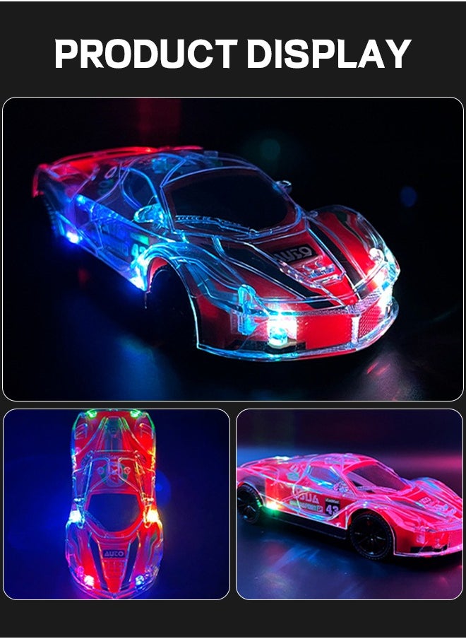 Remote Control Car,Electric RC Drift Car Toy, Racing Cars Electric Vehicle,Kids Outdoor Rc Car Toys Fast Racing Buggy Toy with Cool Led Lights and Rechargeable Battery