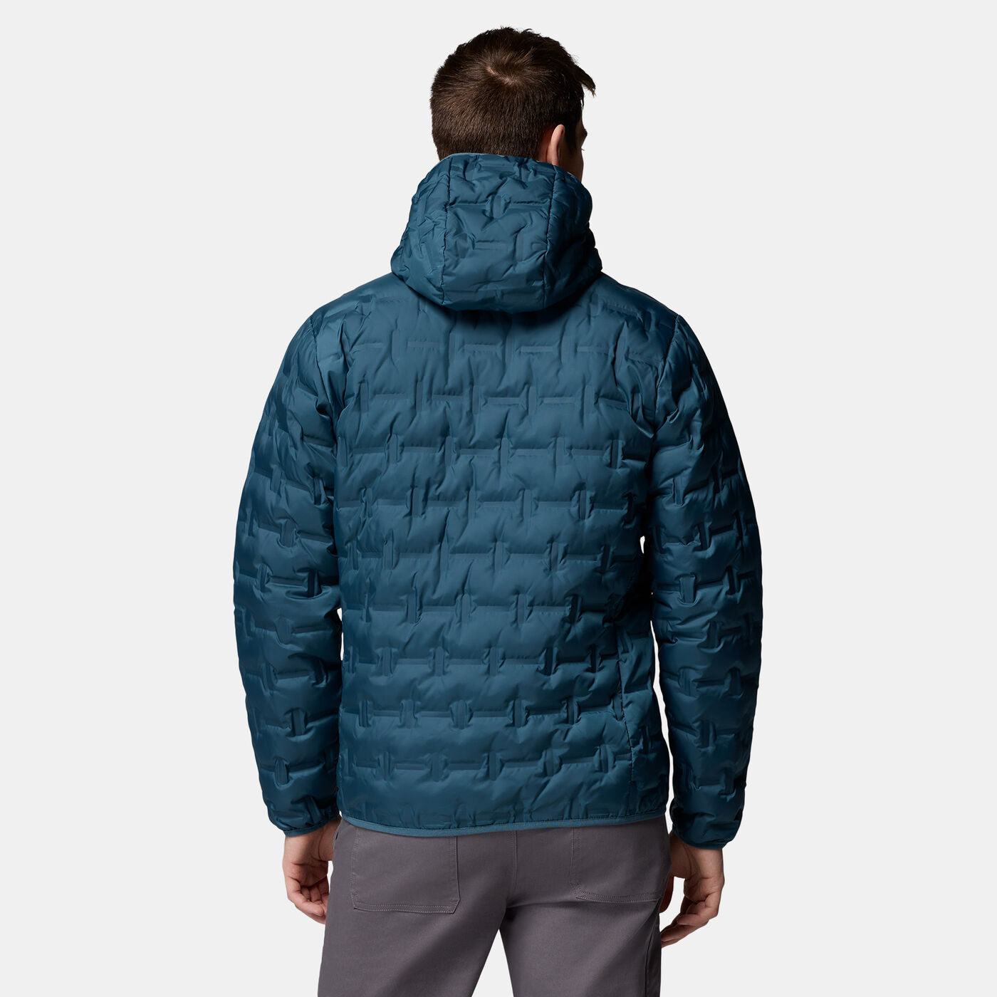 Men's Delta Ridge II Down Hooded Hiking Jacket