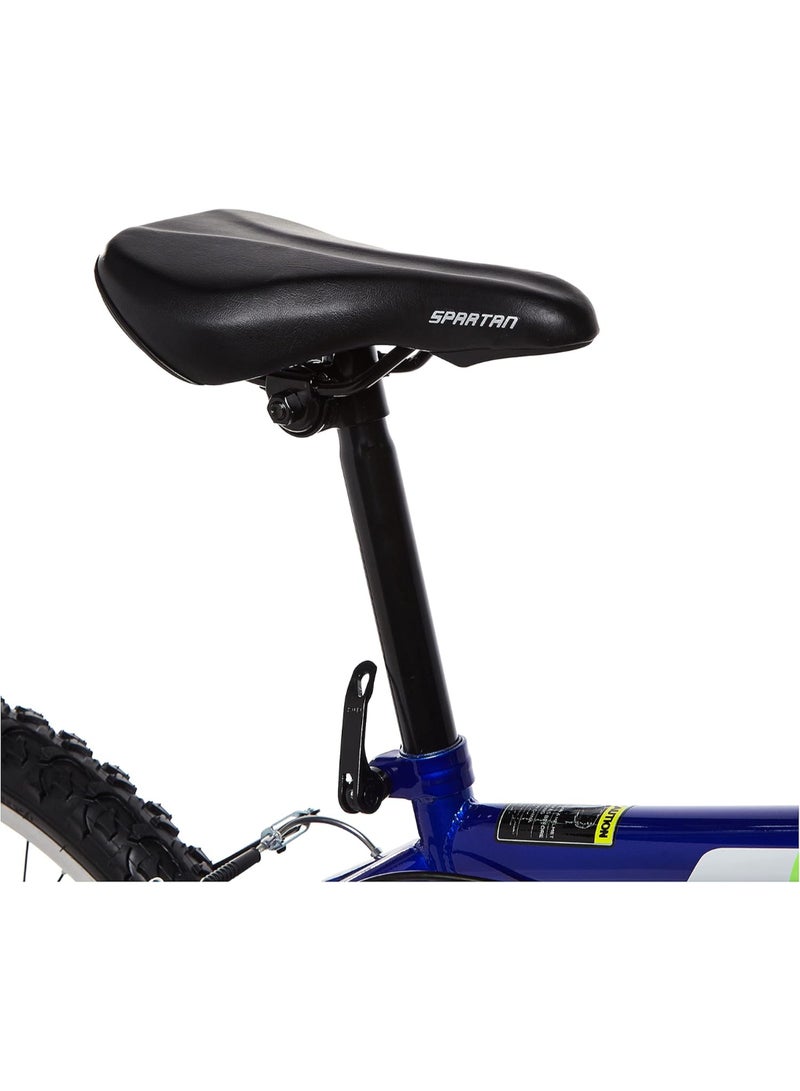 Vulcan Mountain Bike with Shimano Shifter | 20 inch wheel size | 7 speed Shimano gear | For teens| Blue 116x20.5x57.5cm