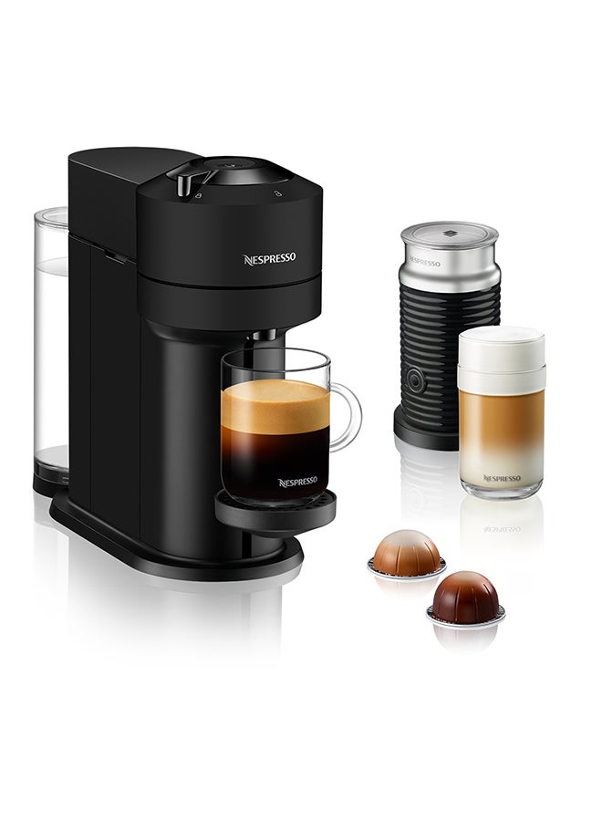 Vertuo Next Bundle Matte 1.1 L 1300 W GCV1-MB-3694-BK Matte Black