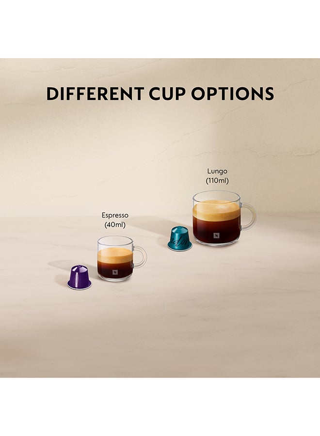 Inissia Coffee Machine Bundle With Aeroccino 3 By Nespresso, Black, 0.7L (UAE Version) 0.7 L 1260 W D40-BK-3694-BK Black
