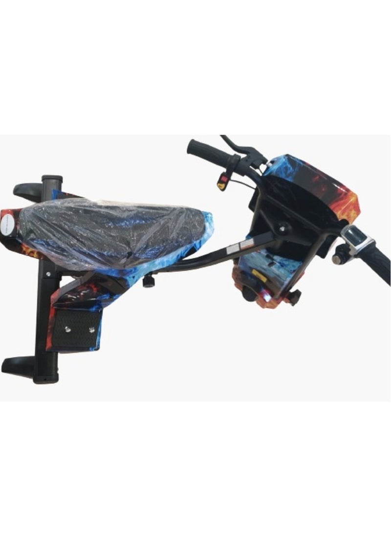 3 Wheel Drifter 36v Electric Scooter 360 Degree Rotation with Led Light Comfortable Seat and Bluetooth Assorted Color