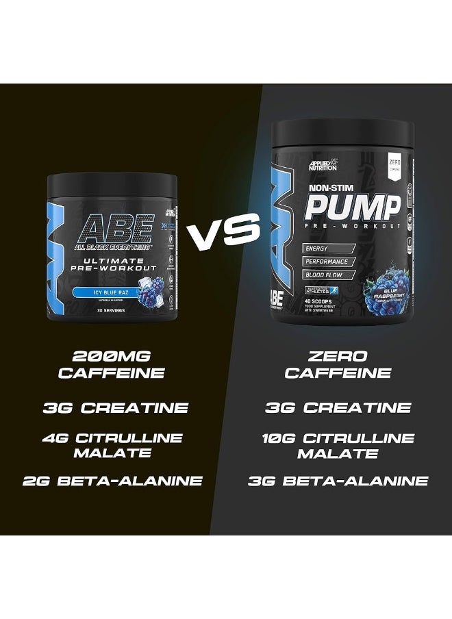 Applied Nutrition ABE PUMP Pre Workout 500g Blue Razz