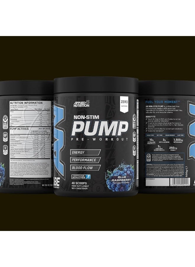 Applied Nutrition ABE PUMP Pre Workout 500g Blue Razz