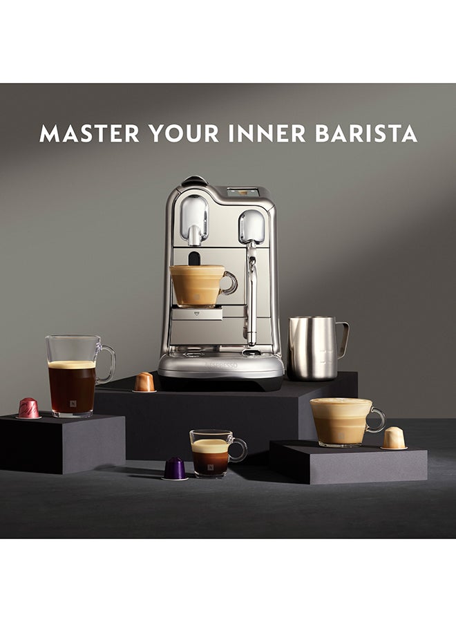 Creatista Pro Coffee Machine By Nespresso, Stainless Steel, 2L (UAE Version) Stainless Steel 10kg