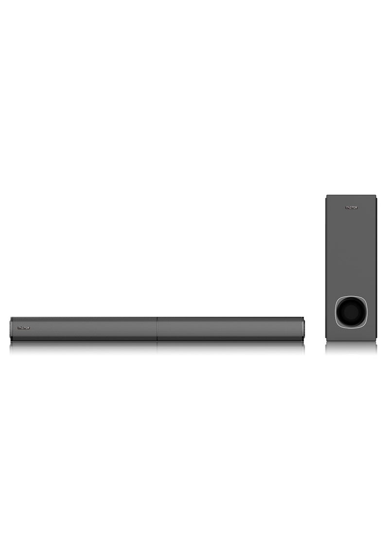 XB7000 2.1 CH Home Theater Soundbar - Wired Subwoofer 80W Powerful Output - Dedicated Sound Mode, Deep and Thrilling Bass, Digital Embedded - Supporting Bluetooth, Optical HDMI(ARC), AUX, USB & Remote
