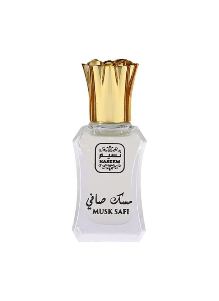 Musk Safi Perfume Oil 12ml | Premium White Musk Fragrance with Lily of the Valley, Sandalwood & Amber | Long-Lasting Unisex Perfume