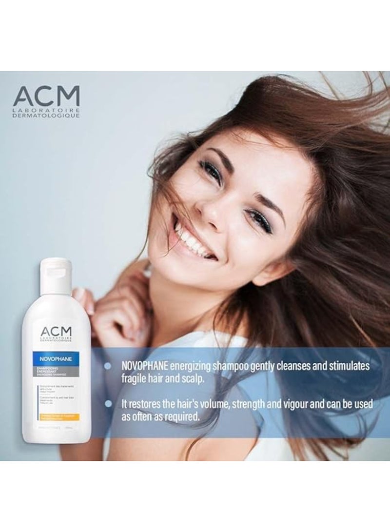 Acm Novophane Energizing Shampoo 200ml