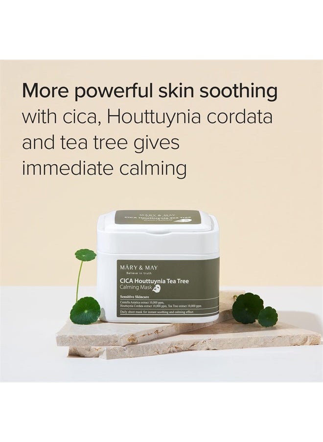CICA Houttuynia Tea Tree Calming Mask 400g