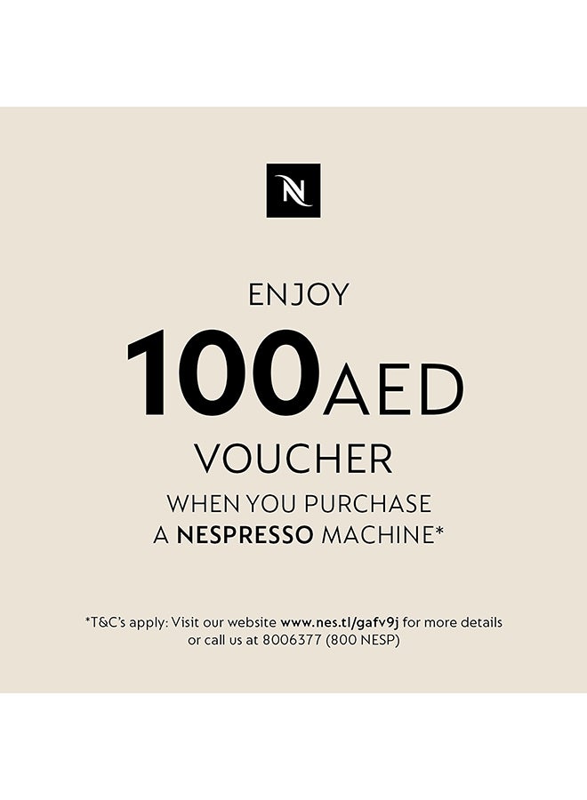 Vertuo Next Coffee Machine By Nespresso, Silver, 1.1L (UAE Version) 1.1 L 1500 W GCV1-GB-SI-NE2 Silver