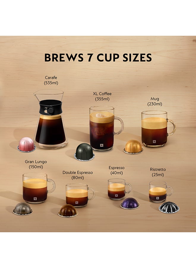 Vertuo Next Coffee Machine By Nespresso, Silver, 1.1L (UAE Version) 1.1 L 1500 W GCV1-GB-SI-NE2 Silver