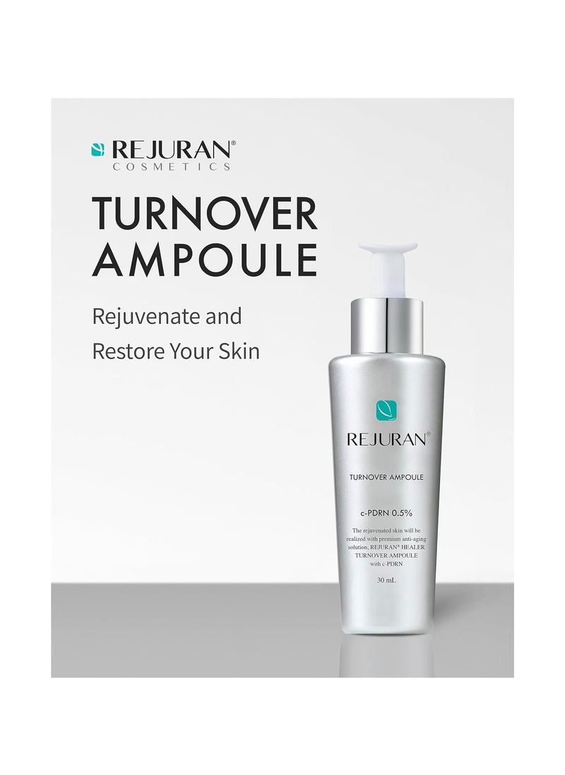 Rejuran® Healer Turnover Ampoule – Powerful Anti Aging Face and Neck Serum with c-PDRN®, Hyaluronic Acid