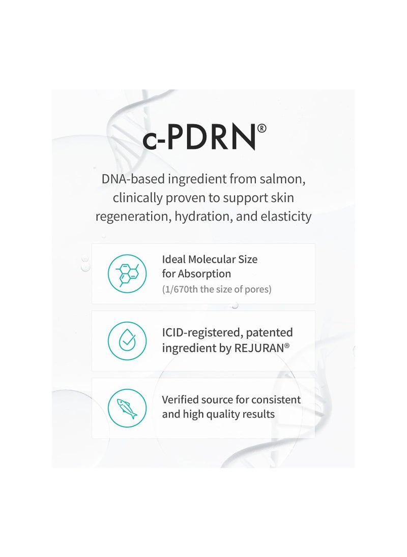 Rejuran® Healer Turnover Ampoule – Powerful Anti Aging Face and Neck Serum with c-PDRN®, Hyaluronic Acid