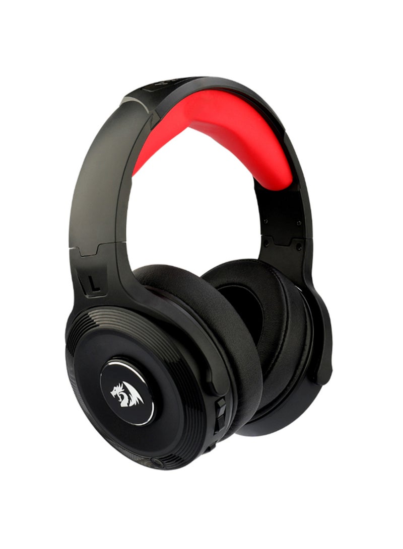 H818 Pro Pelops Wireless Gaming Headphones, 40mm High-Density, Built-In Volume Adjustment, 7.1 Surround Sound, 3.5mm x 2 Gold-Plated Pin