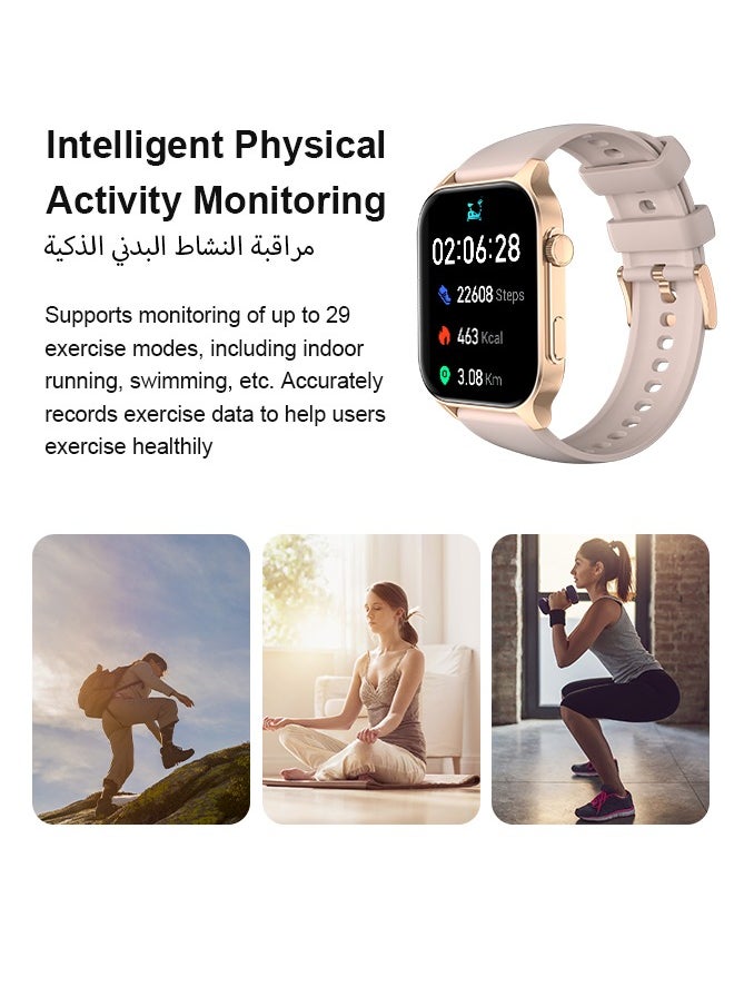 Korean Brand X5S Smart Watch,Business Smartwatch,Waterproof Fitness Watch, Bluetooth Calling,Smart Watch For Men, Zinc Alloy Vacuum Plating, Heart Rate Monitoring,Smartwatch for Women