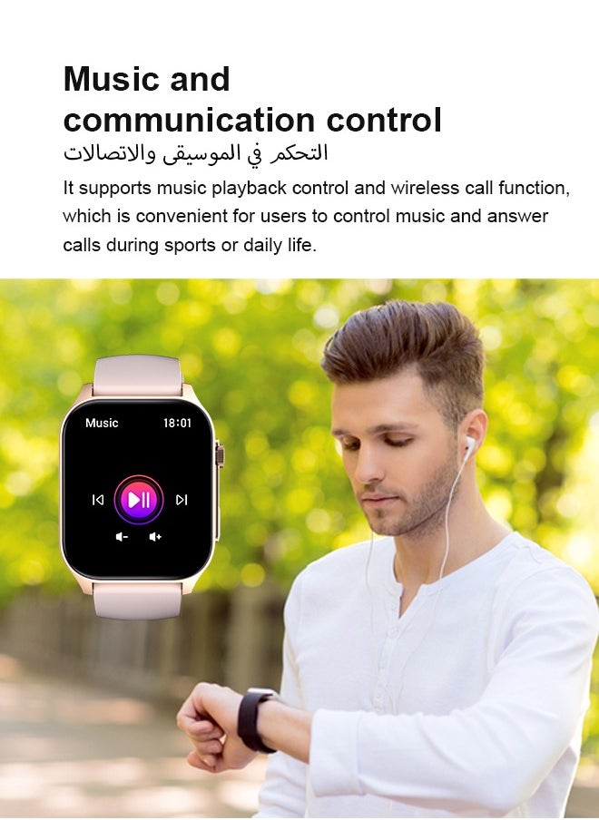 Korean Brand X5S Smart Watch,Business Smartwatch,Waterproof Fitness Watch, Bluetooth Calling,Smart Watch For Men, Zinc Alloy Vacuum Plating, Heart Rate Monitoring,Smartwatch for Women