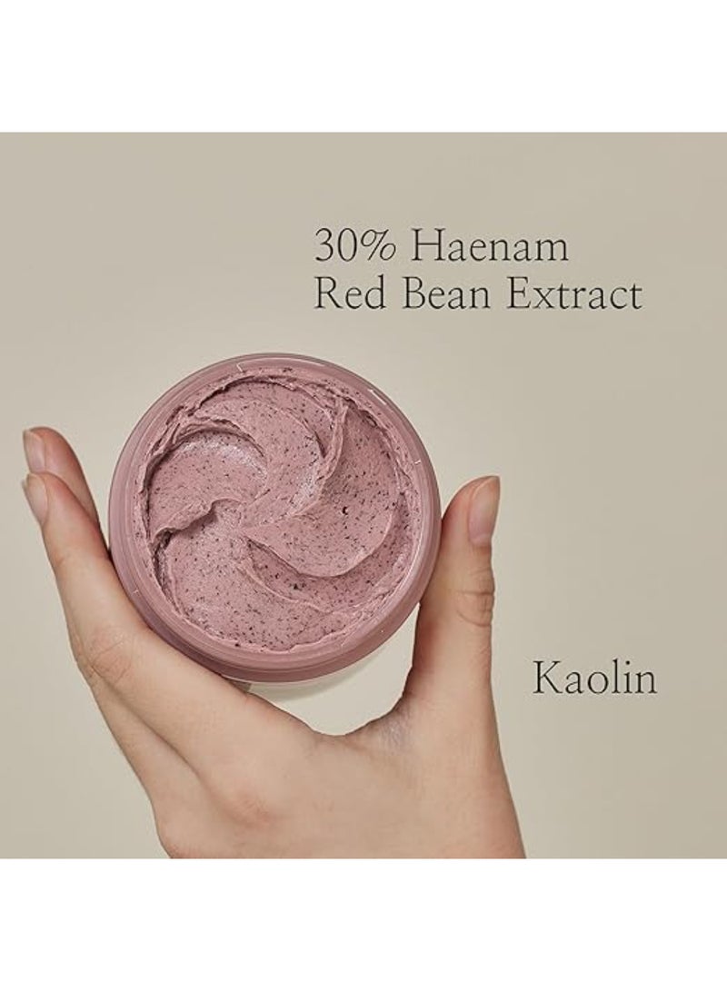 Red Bean Refreshing Pore Mask - Deep Cleansing and Pore-Minimizing Face Mask - 140ml (4.73 fl. oz.) - Purifies Skin, Removes Impurities, and Tightens Pores for a Smooth, Clear Complexion 140ml