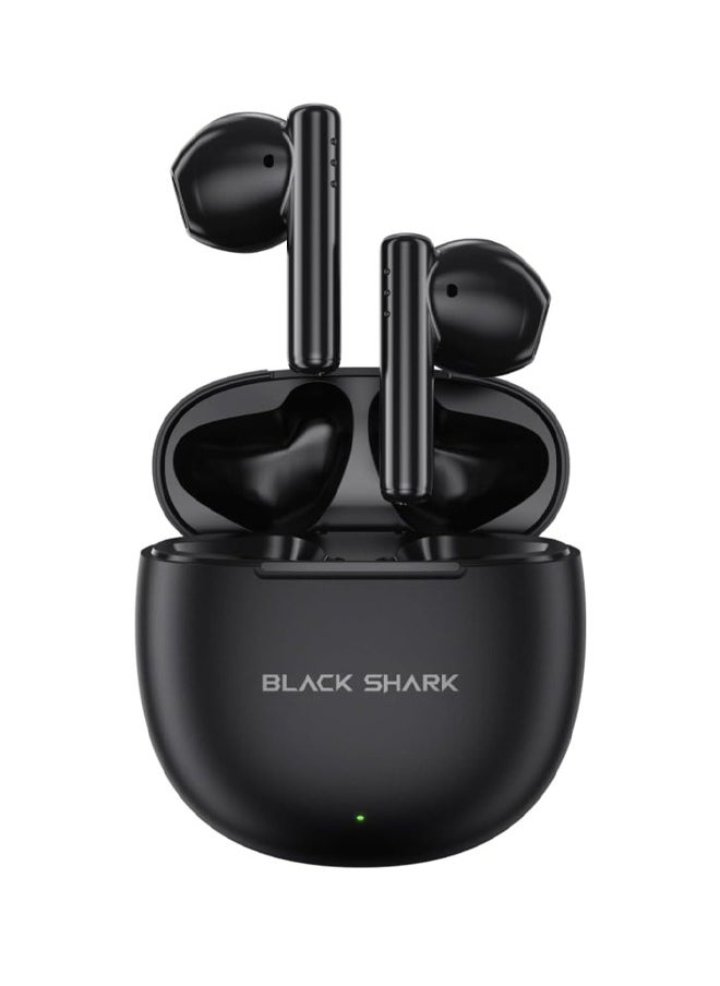 Excelent Bluetooth Wireless Earphone With Bluetooth 5.3 Connectivity, Gaming Mode, Active Noise Cancellation and 40 Hours Battery Life T9 - Black