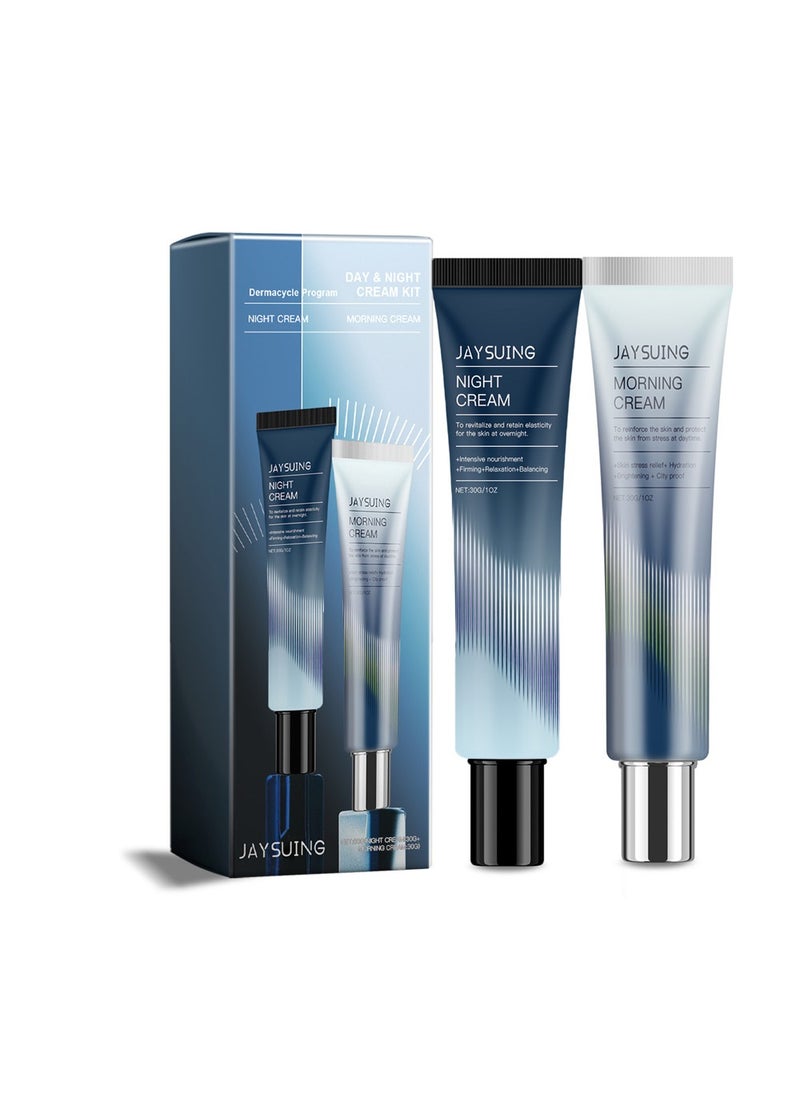 2 Pack All-day & Night Skin Care Cream-31 All Days Shield Cream & 102 Night Renewal Cream-Day Protect Against Sun&Dust Damages , Night Heal Damages from the Day, Moisturize & Hydrate(2x30ml/1.01FL.OZ)