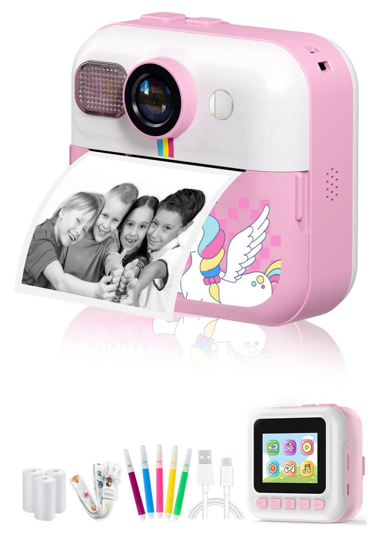 CP02 Kids Instant Print Camera with 2.4